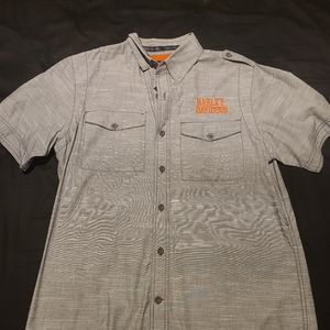 Harley Davidson short sleeve button up